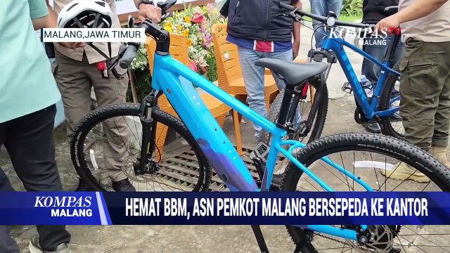 Hemat BBM ASN Pemkota Malang Bersepeda ke Kantor
