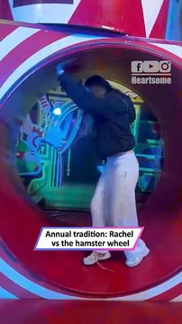 Human Hamster Wheel Fails Again—Epic Fall Sparks Hilarious Laughs!|| Heartsome 💖