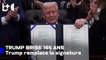 Trump brise la tradition de 165 ans des pièces américaines