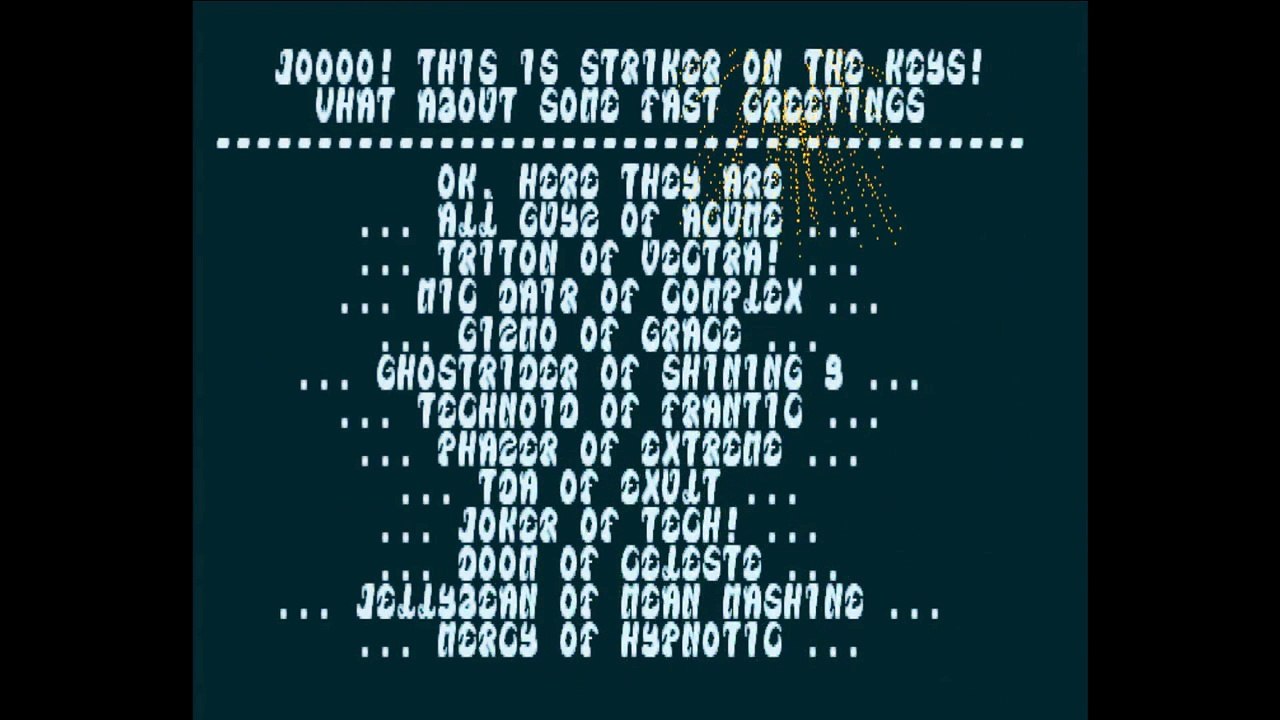 Amiga Demo Crashpoint BBS Intro 2 by Addonic
