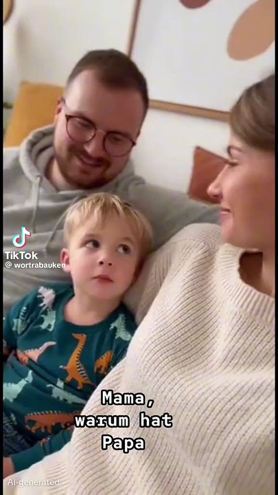 Warum trägt Papa immer eine Brille