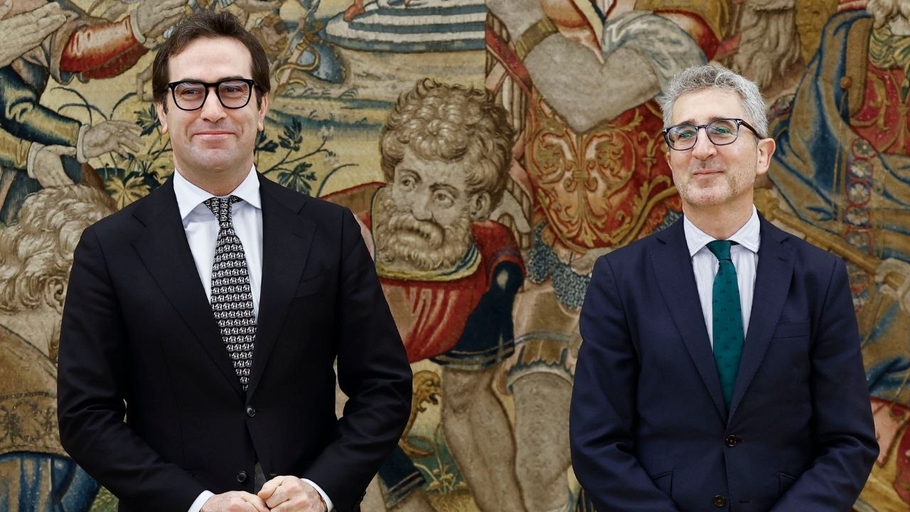 Carlos Cuerpo y Arcadi España juran su cargo ante Felipe VI
