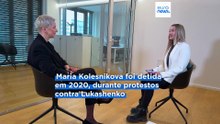 Maria Kolesnikova: "A UE tem de falar com Lukashenko agora, caso contrário, falará com Putin"