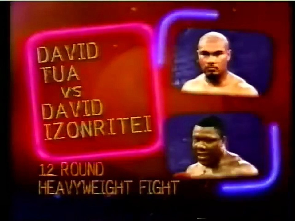 David Tua vs David Izonritei- HBO BAD 12-21-96