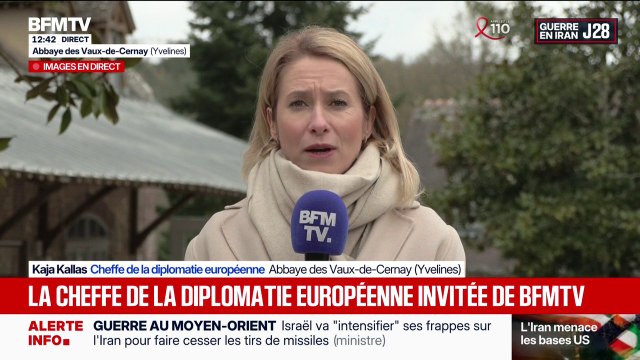 Le détroit d'Ormuz doit être ouvert pour tout le monde , affirme la cheffe de la diplomatie européenne Kaja Kallas