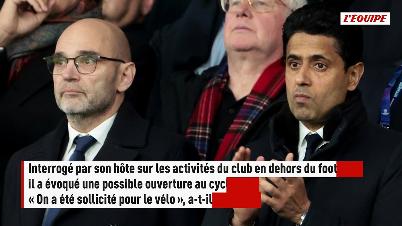 Le PSG bientôt à la tête d'une équipe cycliste ? « Pas pour l'instant », répond le directeur général du club - Cyclisme