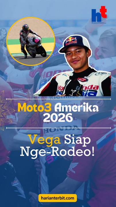 Moto3 Amerika 2026, Vega Siap Nge-Rodeo!
