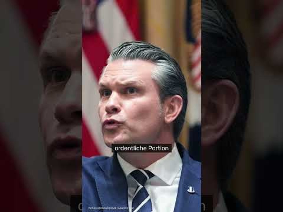 Donald Trump: Peinliche Verwechslung - da schämt sich selbst sein Kriegsminister