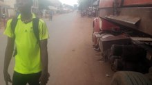 Calm African Street Life – People Walking Daily