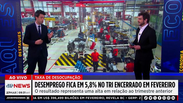Desemprego sobe para 5,8% em fevereiro, aponta IBGE; Ghani e Mehero analisam