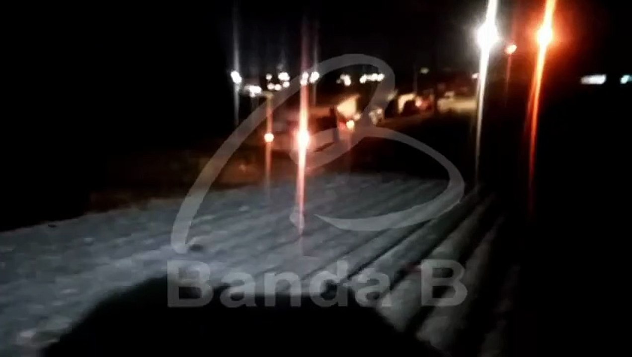 Van arrastada por trem em Ponta Grossa