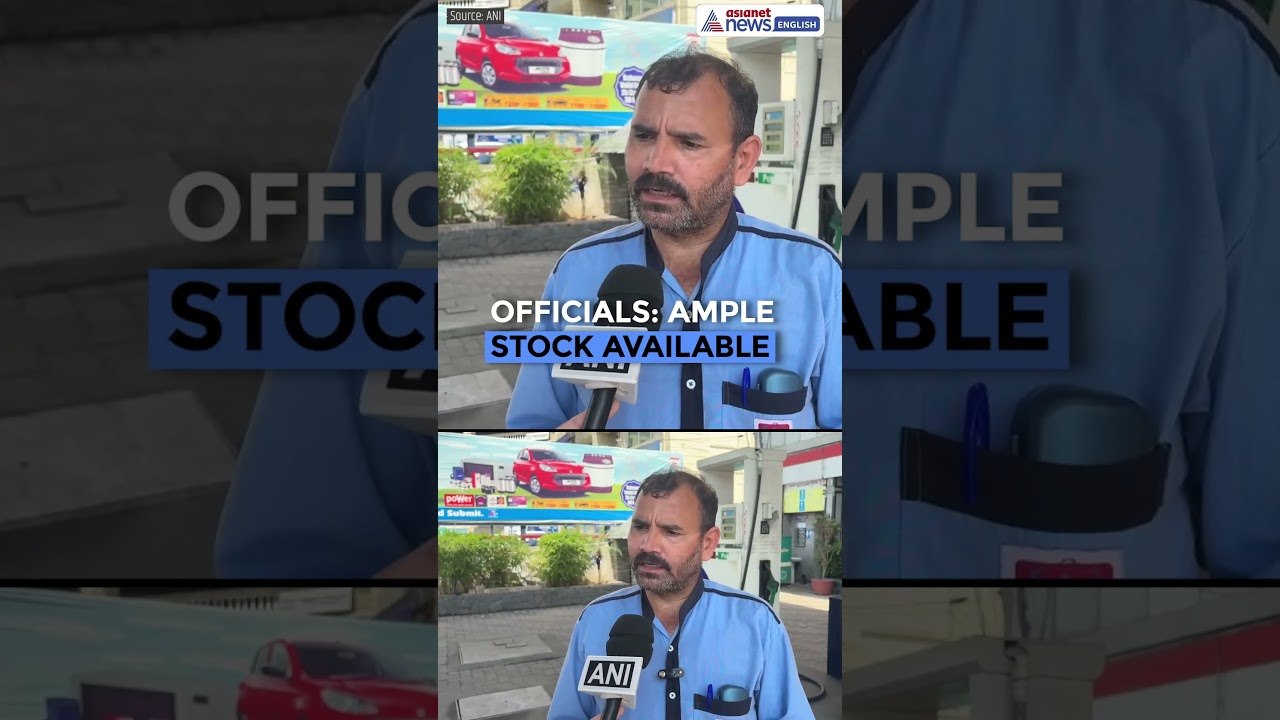 Long Queues at Petrol Pumps in #Jalandhar, Panic Buying Over Fuel Shortage Rumours | Punjab #Shorts