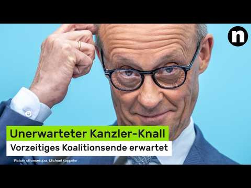 Friedrich Merz: Unerwarteter Kanzler-Knall - vorzeitiges Koalitionsende erwartet