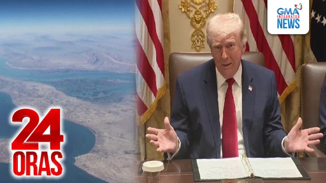 Regalo ng Iran sa Amerika ang pagpapadaan nito sa 10 oil tanker sa Strait of Hormuz — US Pres. Trump | 24 Oras