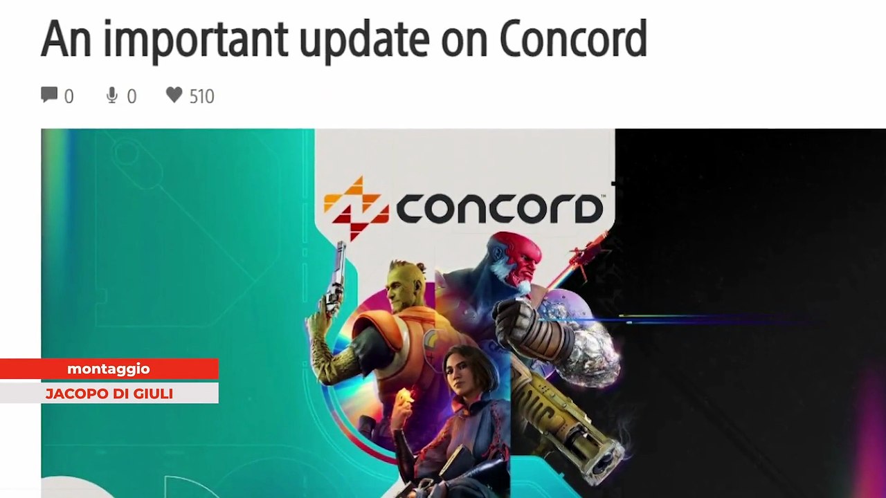 CONCORD Chiuso Ufficialmente Fail Playstation News Pierpaolo Ita