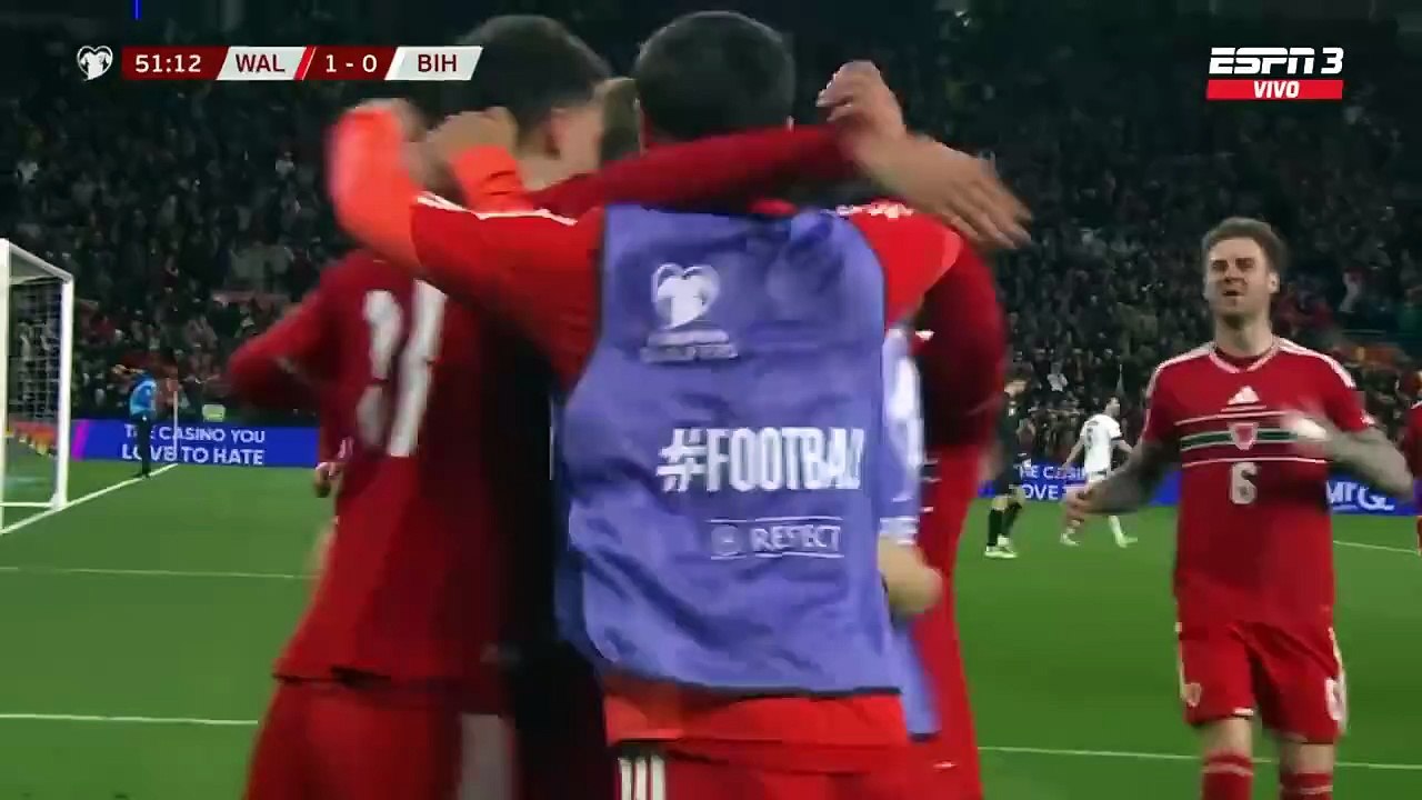 Gales 1-1 Bosnia | Resumen
