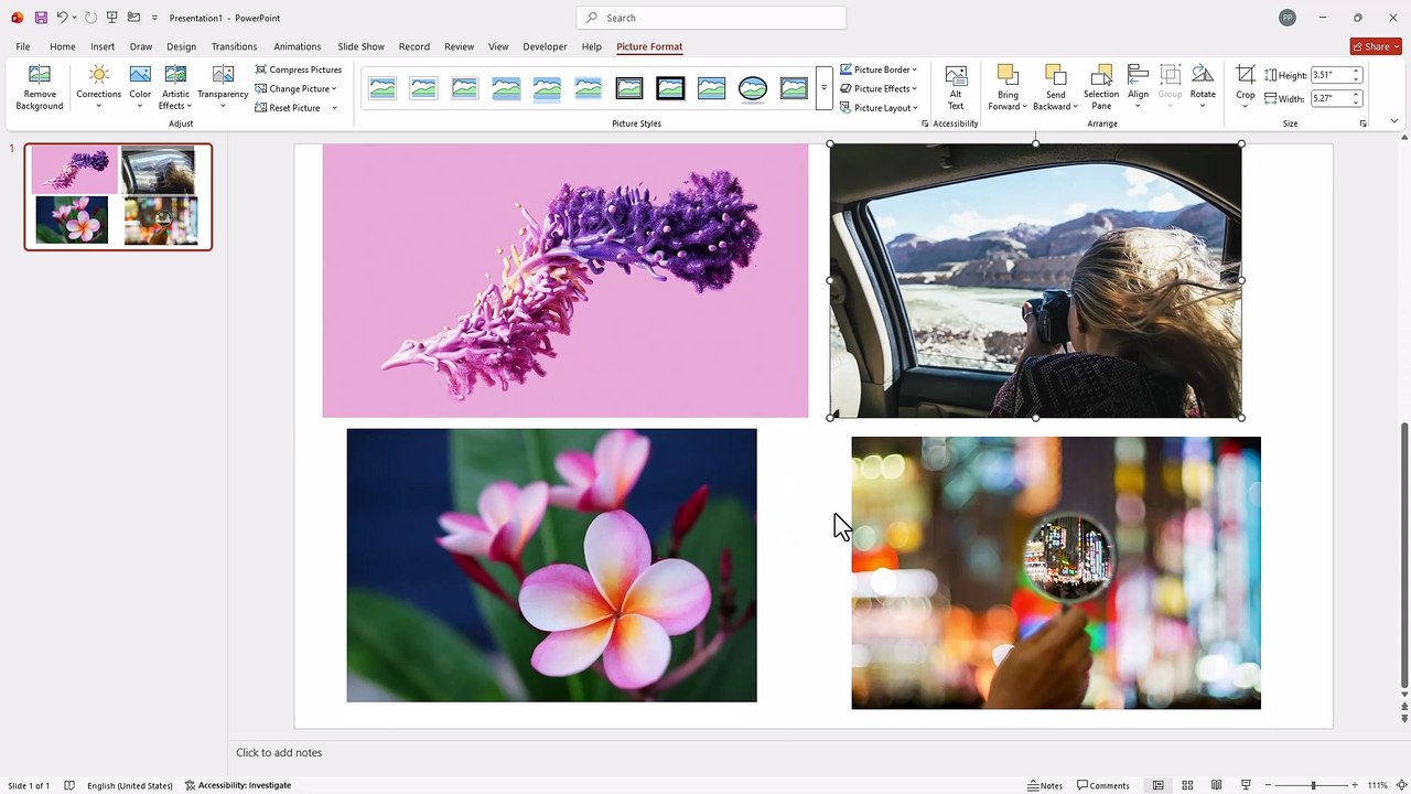 MS PowerPoint 20 Compress Picture