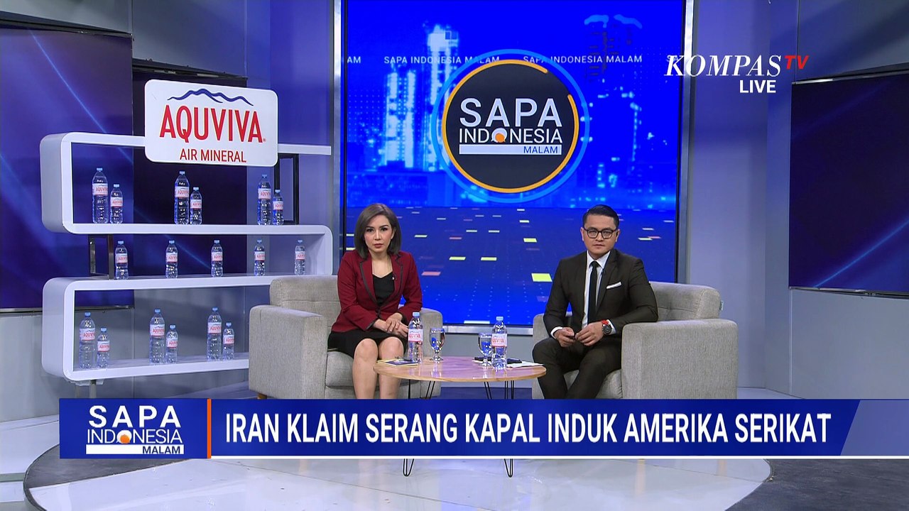 Pernyataan Iran Klaim Serang Kapal Induk USS Abraham Lincoln | KOMPAS PETANG