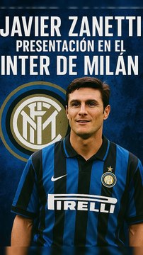 Javier Zanetti y el día que nadie lo conocía en su presentación en el Inter de Milán