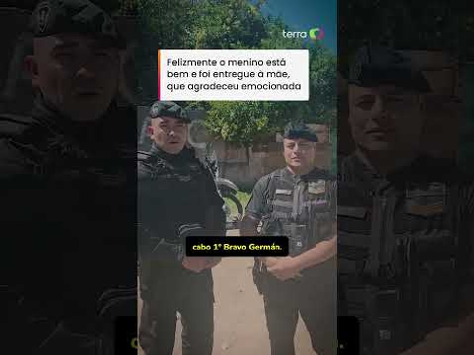 Policial salva menino de 3 anos prestes a ser atingido por trem na Argentina #shorts