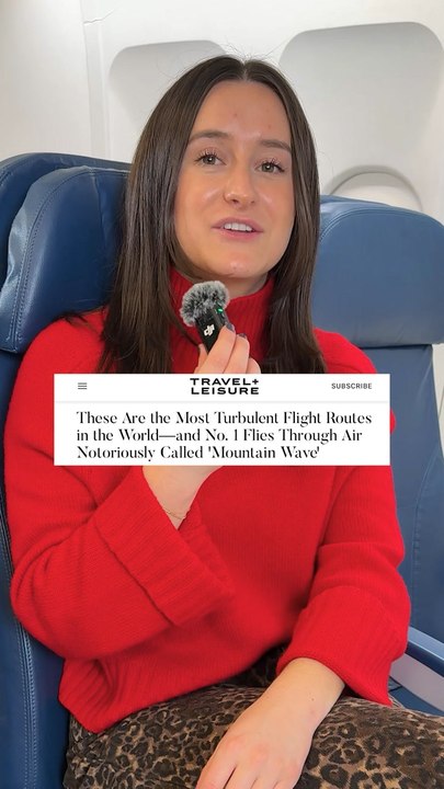 These Are the Most Turbulent Flight Routes in the World—and No. 1 Flies Through Air Notoriously Called 'Mountain Wave'