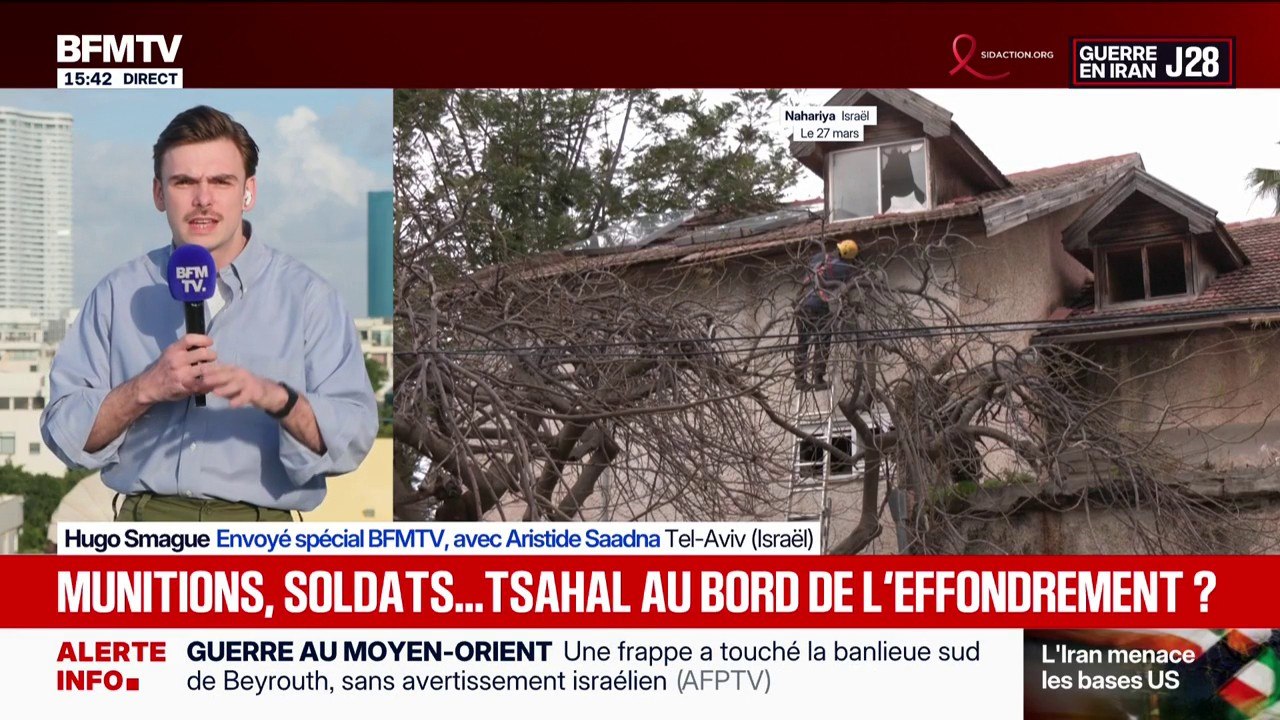 Munitions, soldats...Tsahal redoute un "effondrement interne" de l'armée israélienne