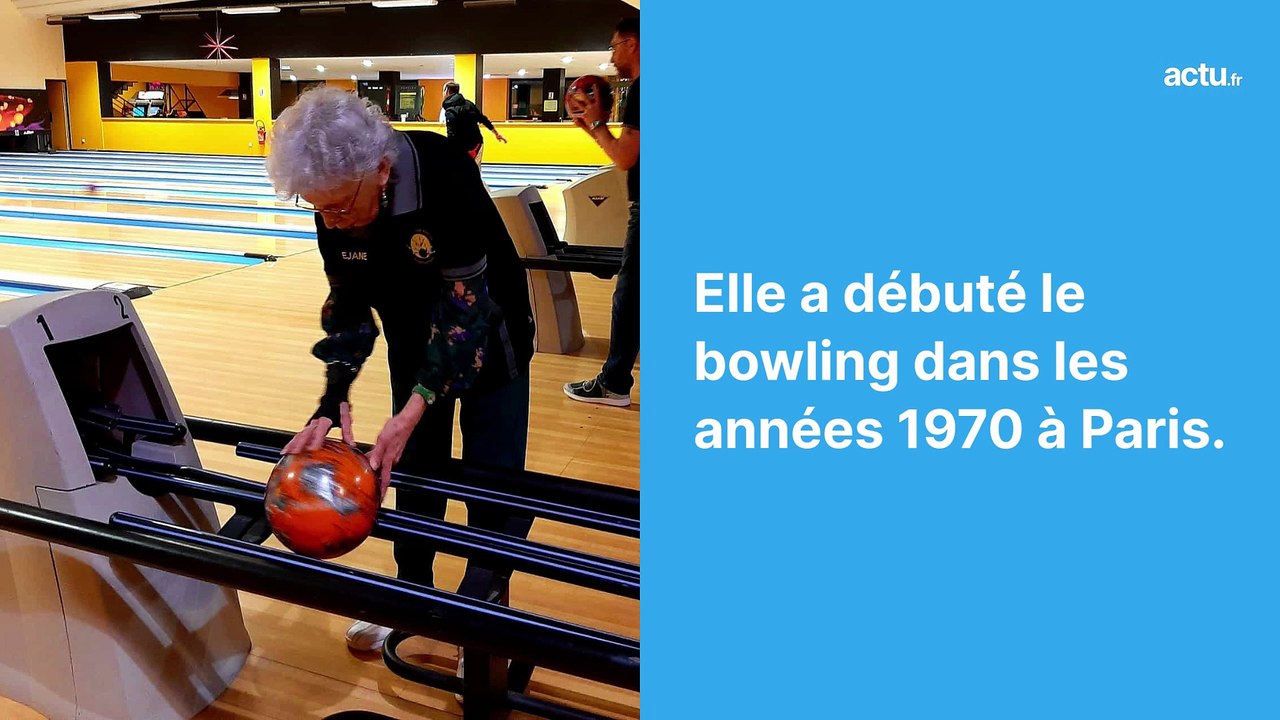 A 80 ans, Réjane joue au bowling toutes les semaines