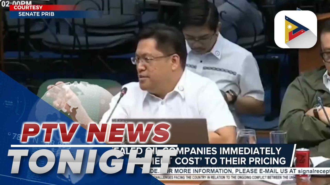 Department of Energy reveals oil companies immediately apply ‘replacement cost’ to their pricing when questioned why domestic pump prices soared over last two weeks during PROTECT Ad Hoc Committee hearing