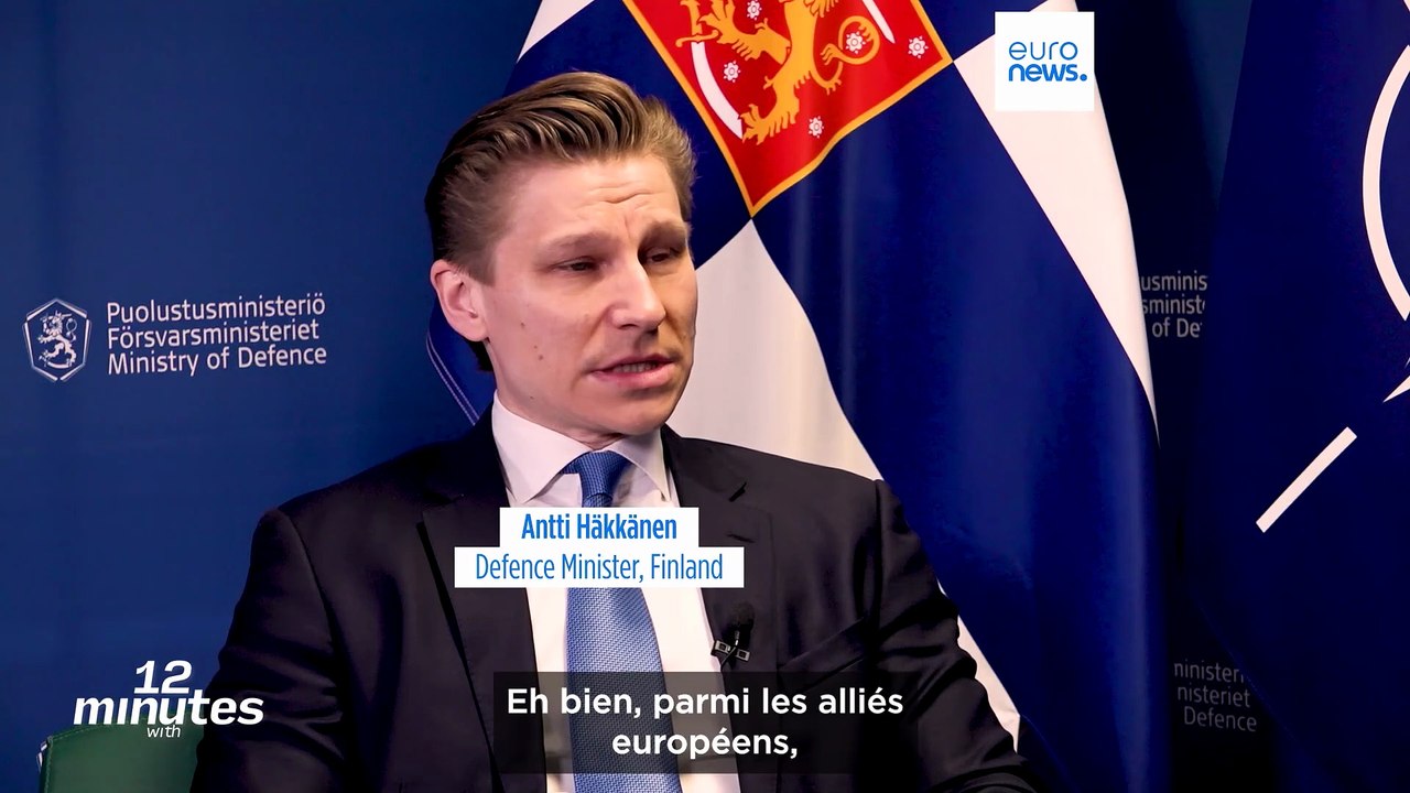Les États-Unis ne doivent pas détourner les armes destinées à l'Ukraine vers l'Iran", déclare le ministre finlandais de la Défense à Euronews