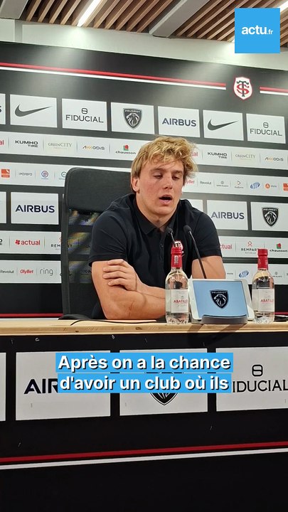 Paul Costes explique comment il vit la concurrence au Stade Toulousain