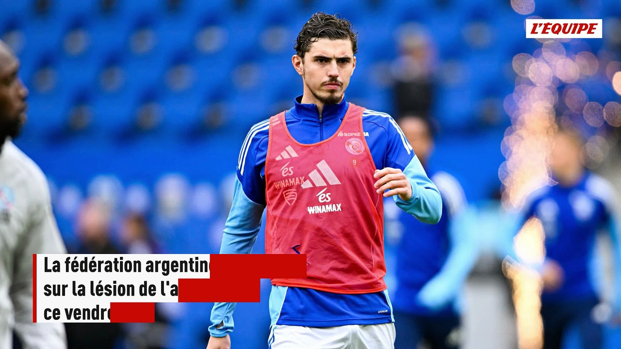 Joaquin Panichelli victime d'une rupture du ligament croisé antérieur du genou droit - Foot - Ligue 1 - Strasbourg