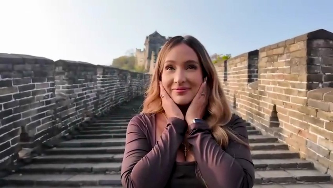 ESTO me hizo LLORAR en la MURALLA CHINA 🥹 no pude CONTENERME
