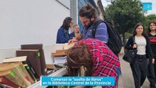 Comenzó la "suelta de libros" en la Biblioteca Central de la Provincia