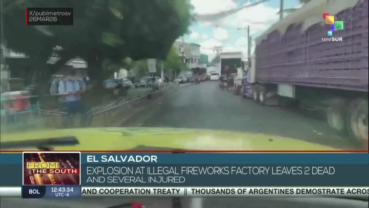 El Salvador | Explosion at illegal fireworks factory leaves 2 dead and ...