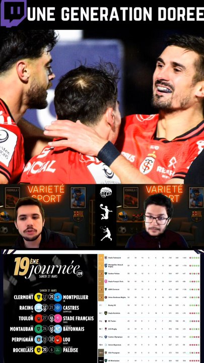 LE STADE TOULOUSAIN SURDOMINE CETTE DÉCENNIE !Est-on en train d'assister au plus grand stade toulousain de l'histoire, leur génération actuelle, incarnée par Antoine Dupont, est juste exceptionnelle.