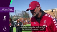 'One of the greatest of all time!' - Klopp's tribute to Salah