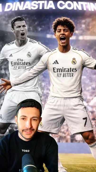 🚨 Cristiano Ronaldo Jr va jouer au Real Madrid #real #realmadrid #cr7