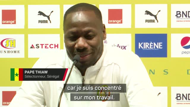 Sénégal - Thiaw : "Le trophées se gagnent sur le rectangle vert"