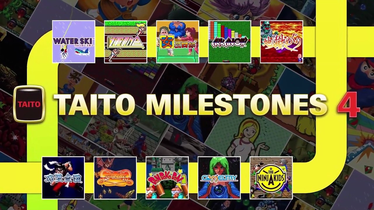 Taito Milestones 4 Official Announcement Trailer