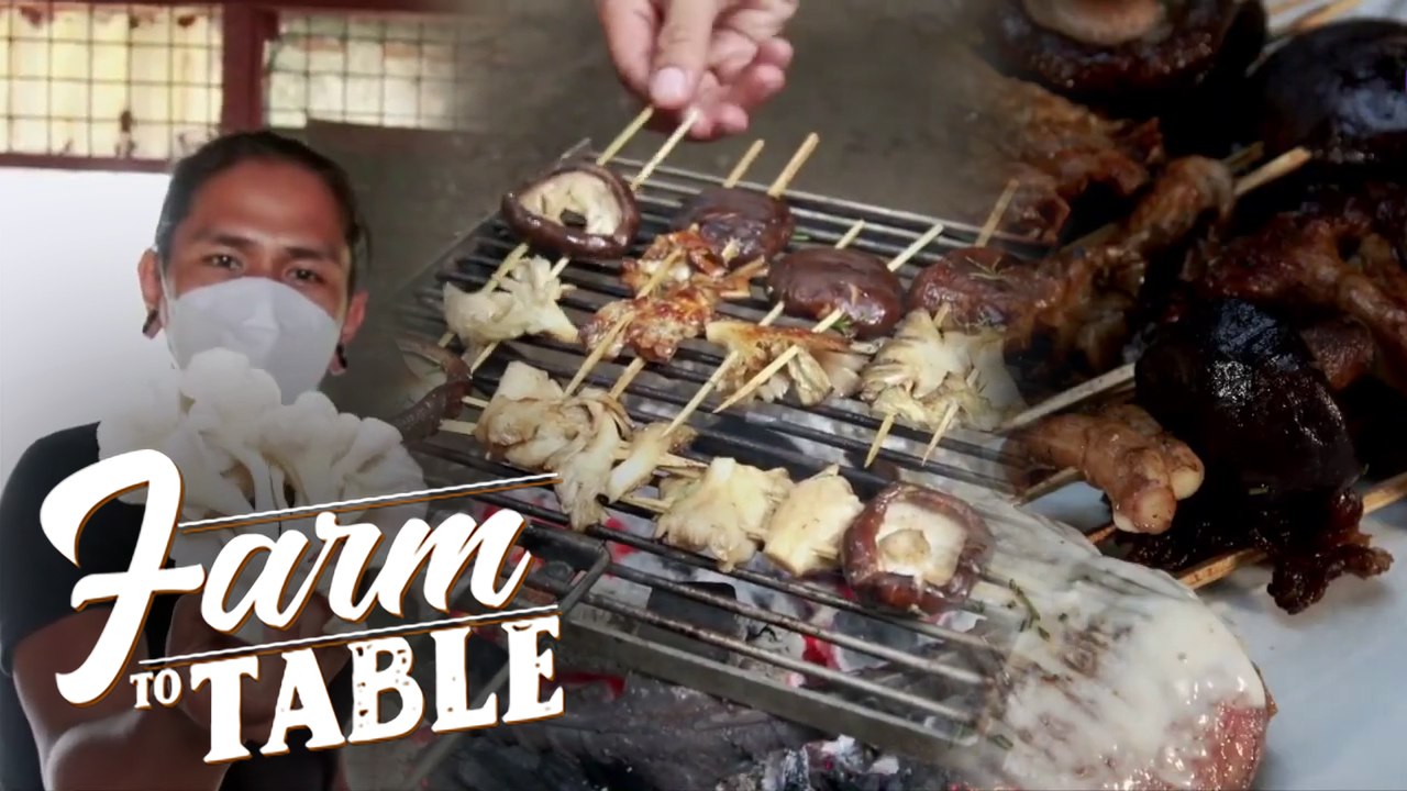 Chef JR grills up farm-fresh mushrooms for the PERFECT STEAK PAIRING! | Farm to Table