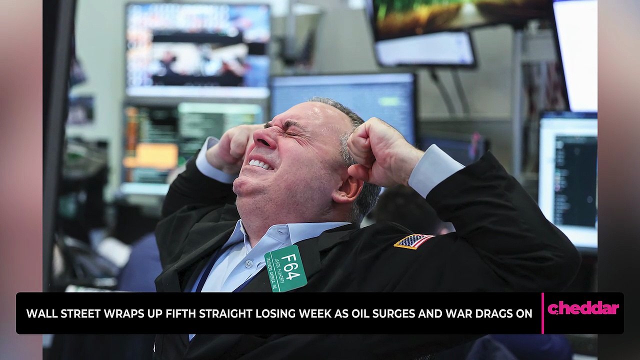 Wall Street Wraps Up Fifth Straight Losing Week as Oil Surges and War Drags On