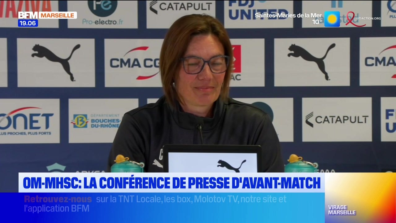 Virage Marseille du vendredi 27 mars - OM-MHSC, la conférence de presse d'avant-match