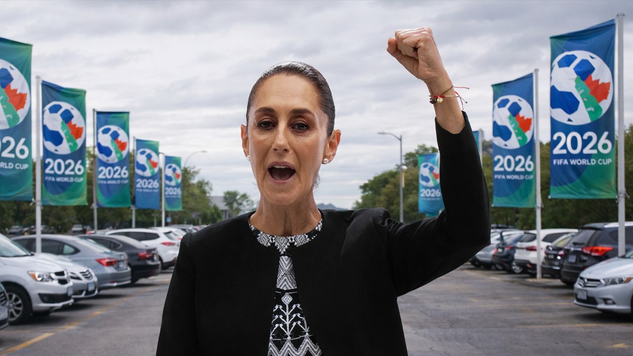 Claudia Sheinbaum habla sobre la falta de estacionamiento en el Estadio Azteca