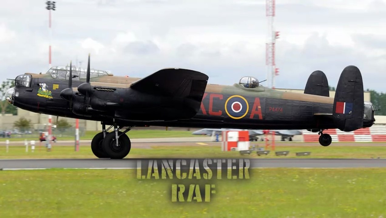 Lancaster + Spitfire 🤩🎬🤩RIAT II