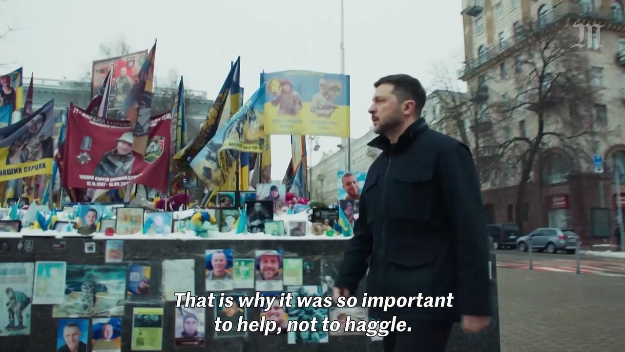 Volodymyr Zelensky's exclusive interview with Le Monde on the war in Ukraine