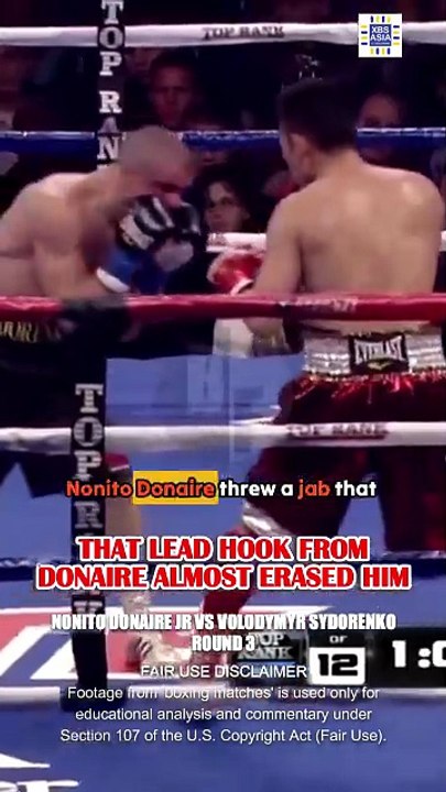 Nonito Donaire Jr. TIMED Volodymyr Sydorenko with a DEVASTATING COUNTER