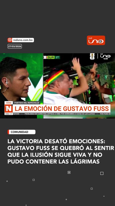 La victoria desató emociones: Gustavo Fuss se quebró al Sentir que la ilusión sigue viva y no pudo contener las lágrimas