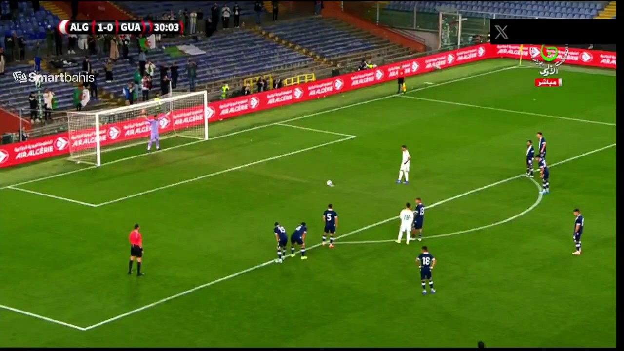 Algérie-Guatemala (2-0) : But de Mahrez