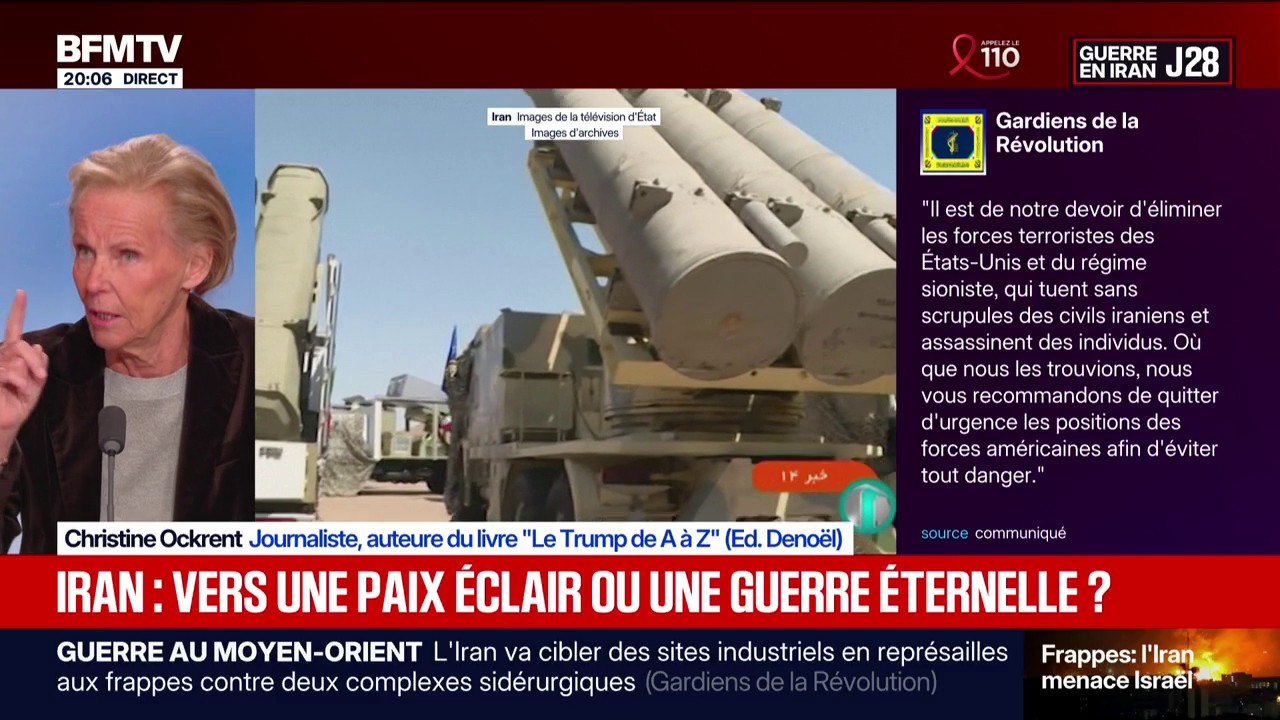 Iran: “Marco Rubio a dit l’inverse de ce que dit Donald Trump”, dénonce Christine Ockrent, auteure