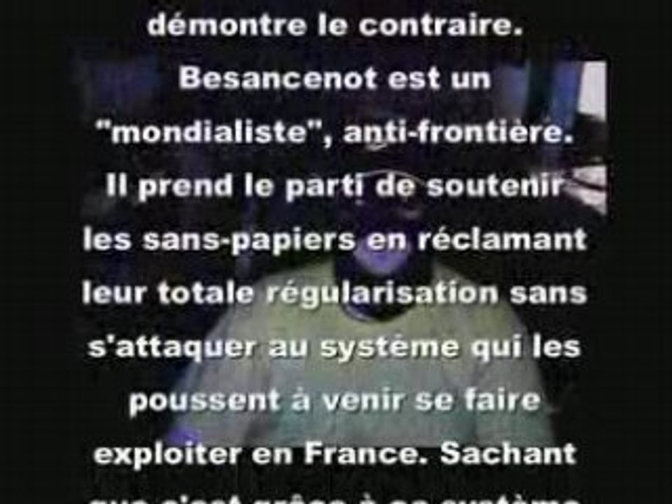 Un postier contre Besancenot